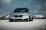 BMW M3 Sedan on Vossen Wheels (S17-01) 2018 года